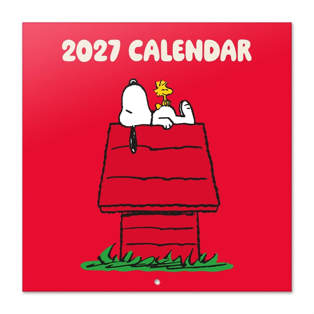 Grupo Erik Snoopy - 2027 30X30 Calendar - Multicolours